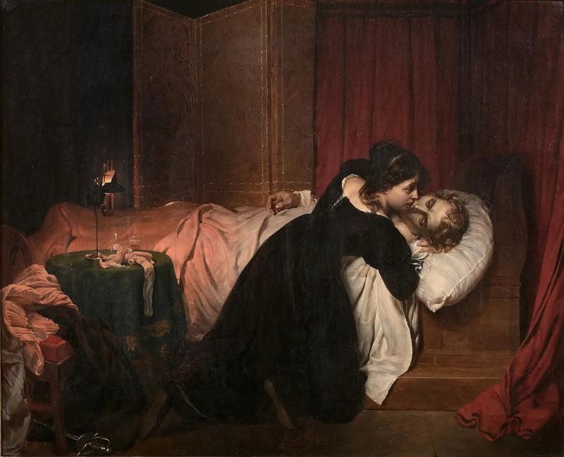 Följderna av en duell - Paul Delaroche