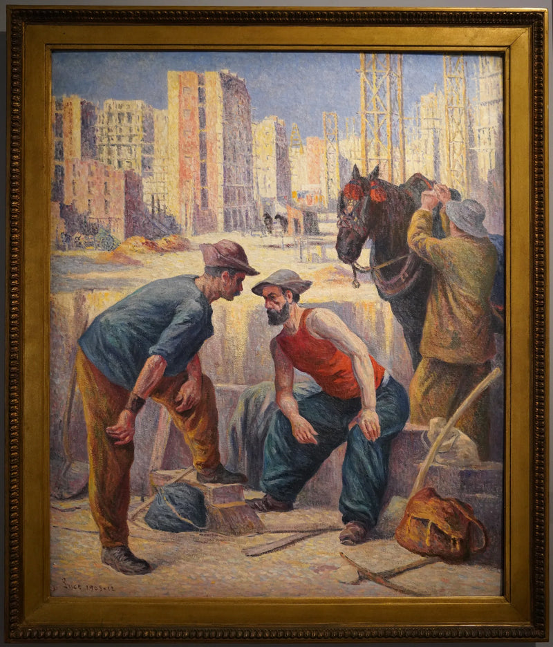 Terrassarbetare - Maximilien Luce