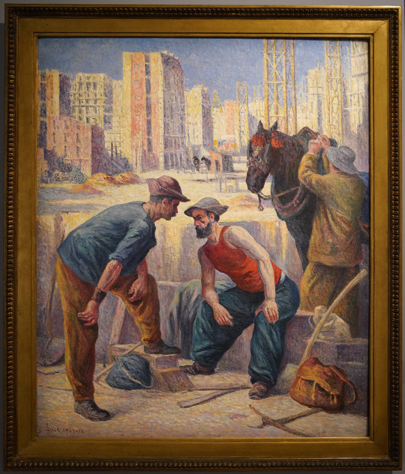 Terrassarbetare - Maximilien Luce