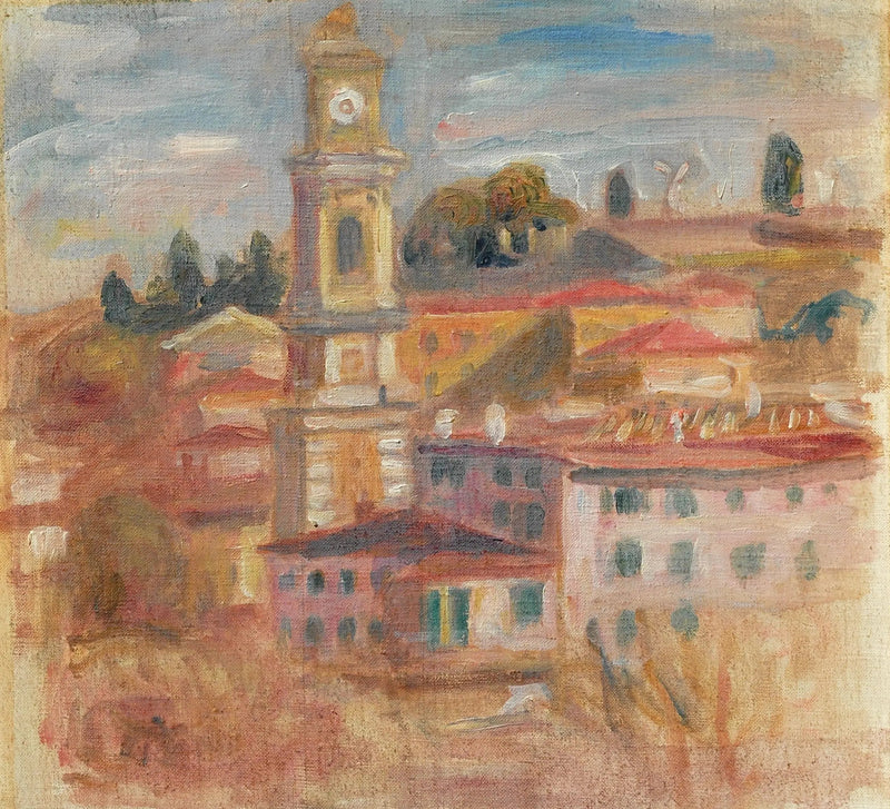 Taket i Gamla Nice - Pierre-Auguste Renoir