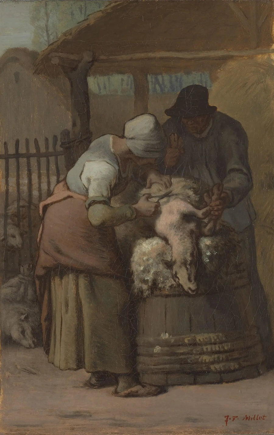 Fårklippare - Jean-François Millet