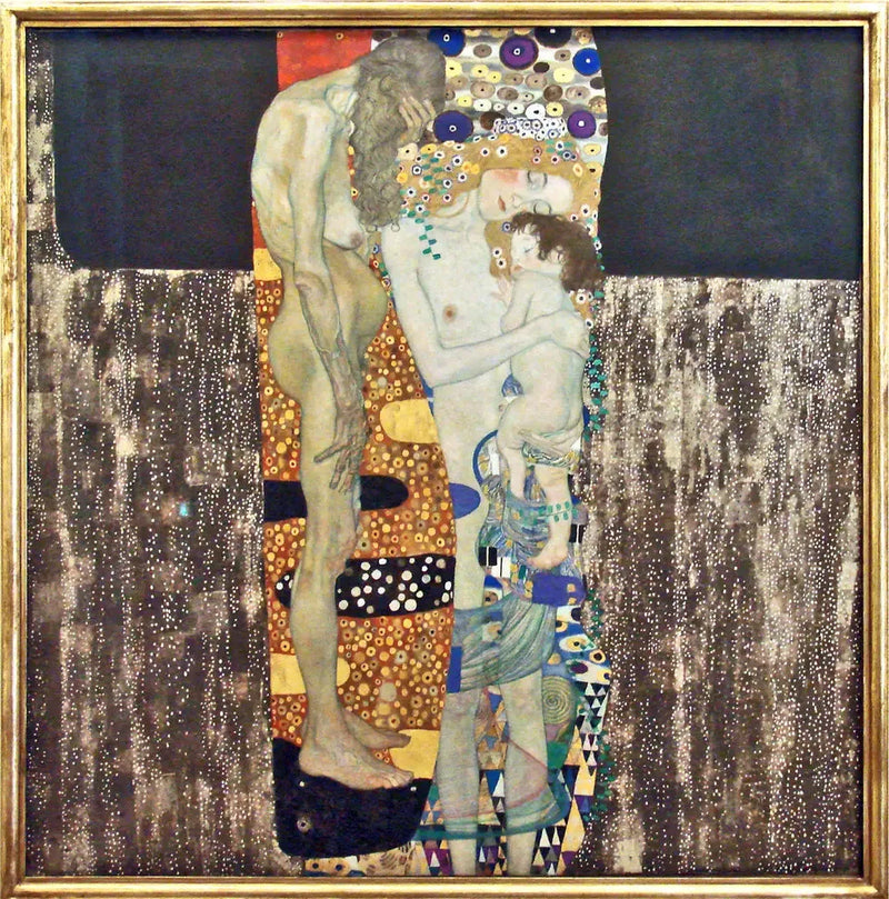 De tre åldrarna av kvinnan - Gustav Klimt