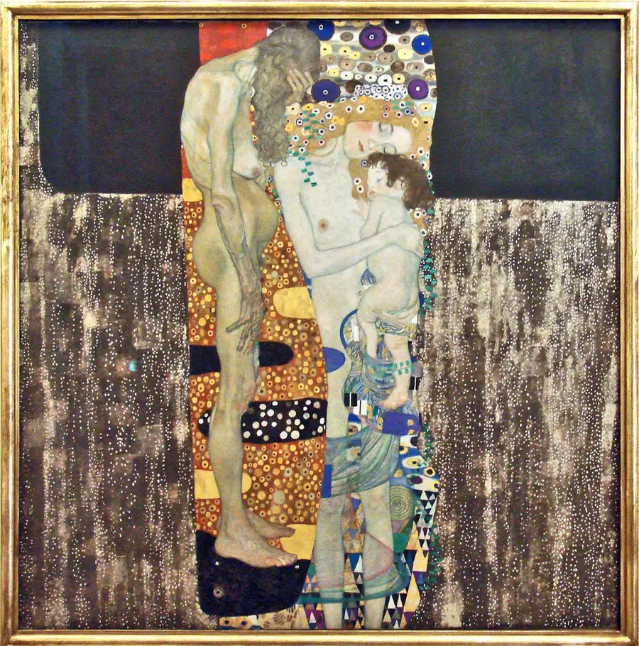 De tre åldrarna av kvinnan - Gustav Klimt