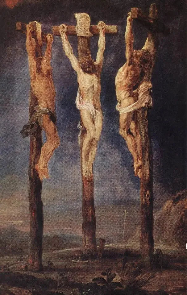 De tre korsen - Peter Paul Rubens