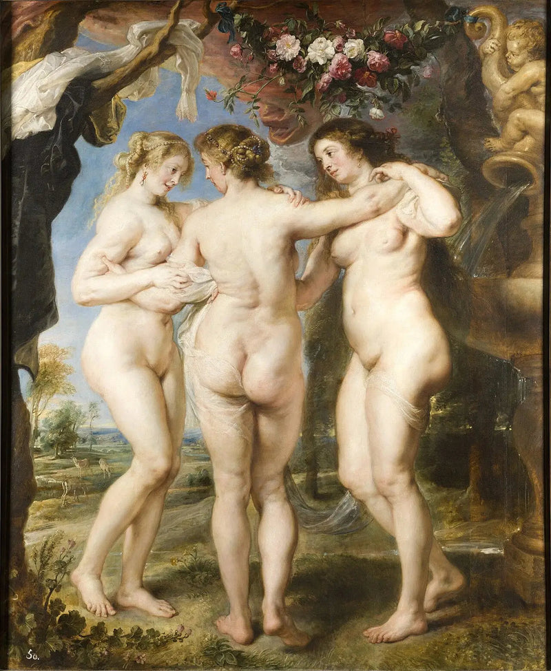 De tre gracer - Peter Paul Rubens