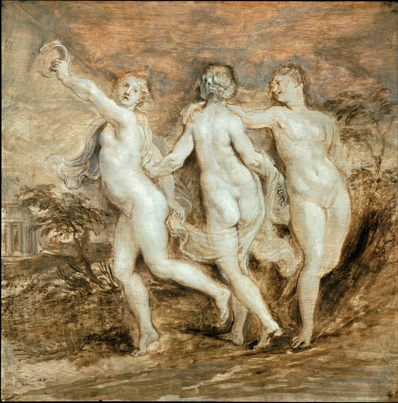 De tre gracer - Peter Paul Rubens