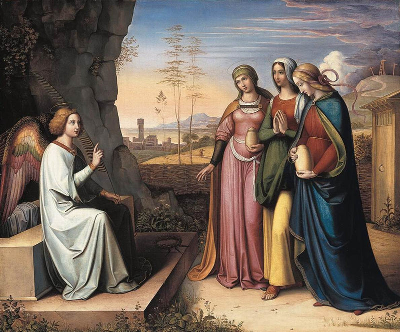 De tre Marie vid graven - Peter von Cornelius