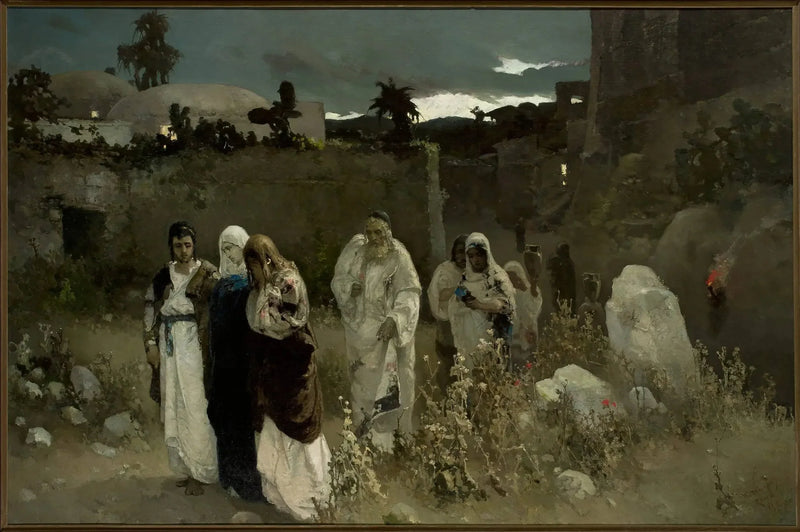 De tre Marie vid graven - Wilhelm Kotarbiński