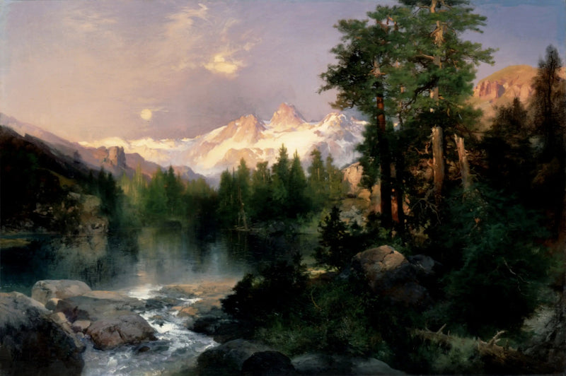 De tre bröst - Thomas Moran