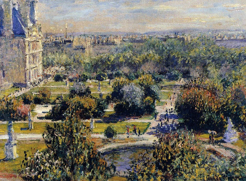 Tuilerierna W401 - Claude Monet