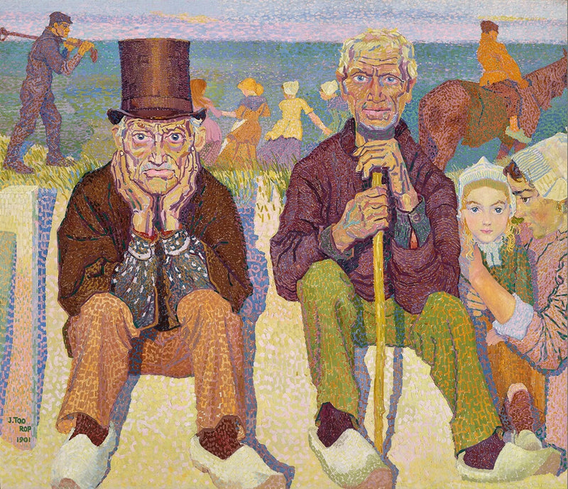 De gamla männen vid havet - Jan Toorop