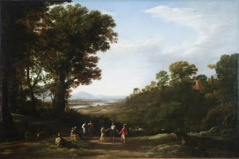 Byborna dansar - Claude Lorrain