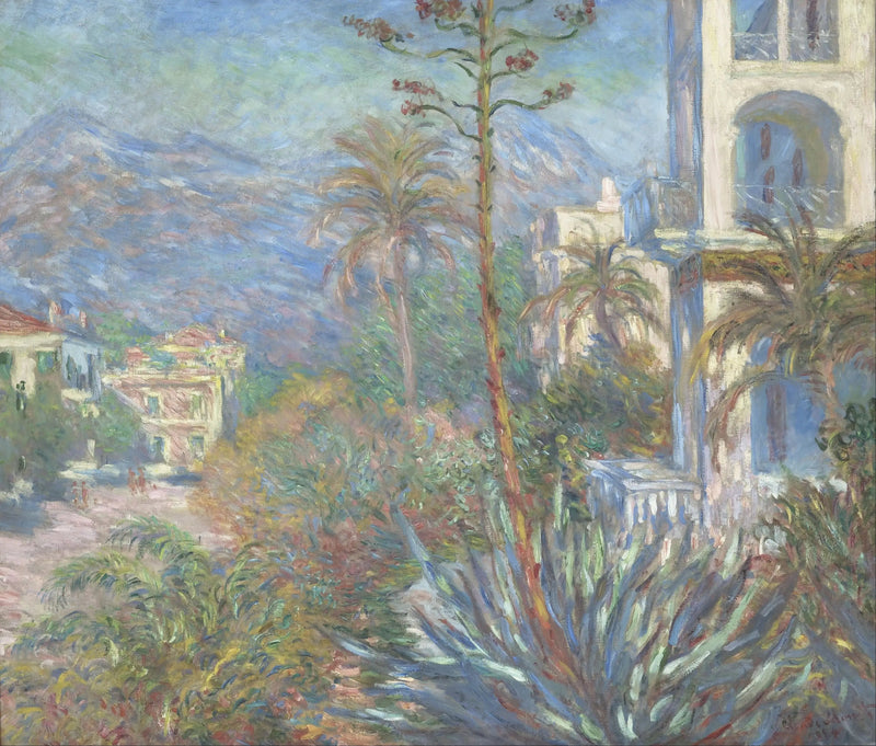 Villorna i Bordighera - Claude Monet