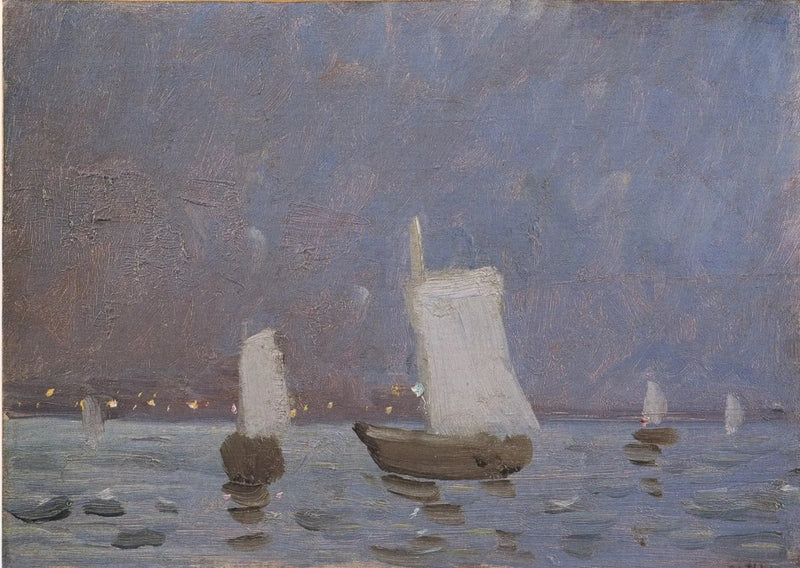Segelbåtar - Édouard Manet