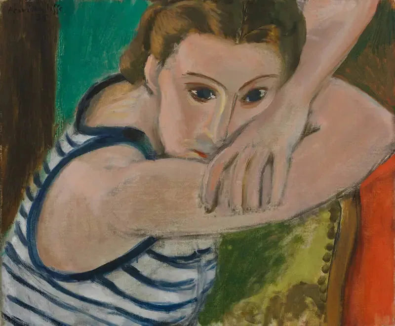 De blå ögonen - Henri Matisse