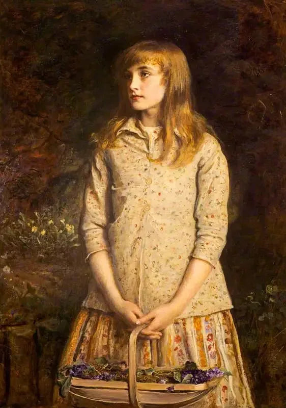 De mjukaste ögonen någonsin sett - John Everett Millais