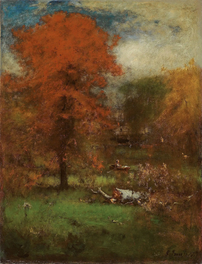 Vassdammen - George Inness
