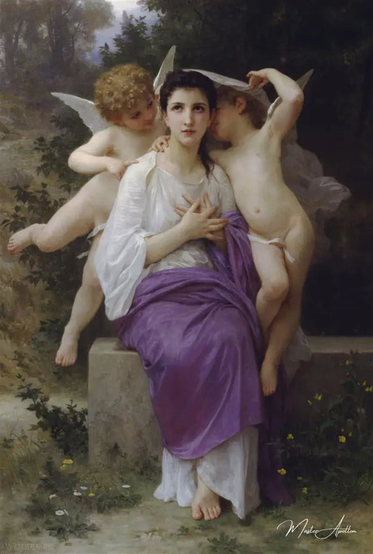 Leveil Heart - William Bouguereau - Reproductions de tableaux et peintures haut de gamme