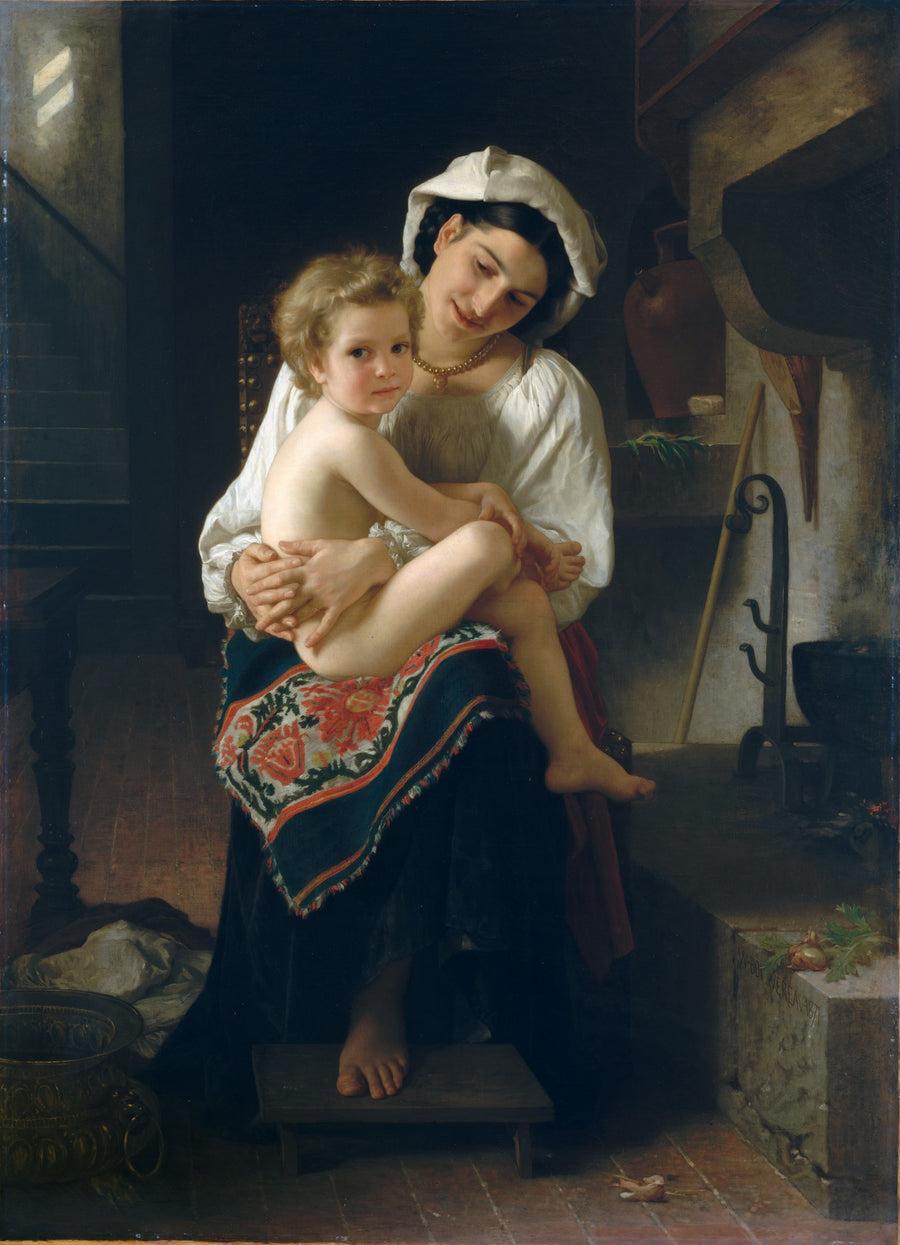 Le Lever (1871) - Bouguereau