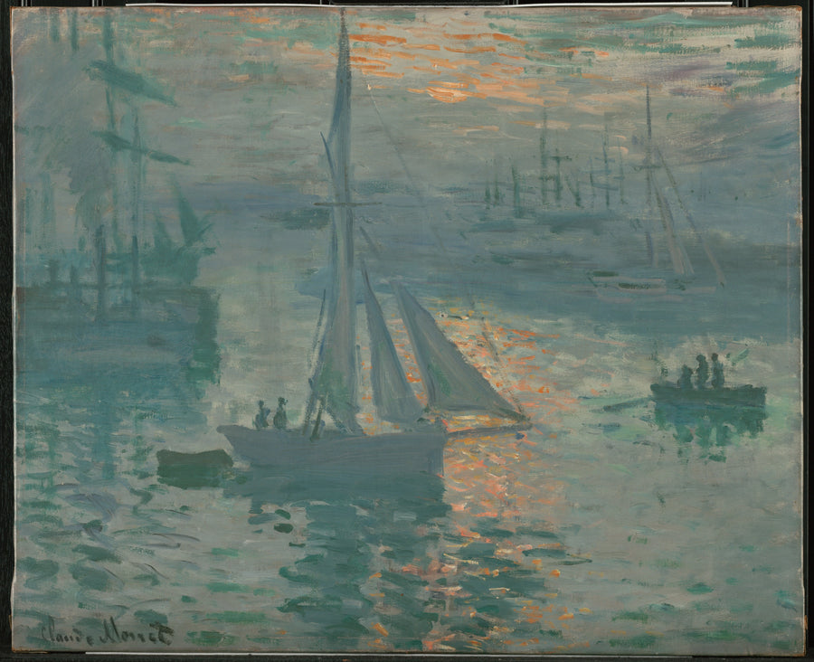 Soluppgång (marin) W262 - Claude Monet