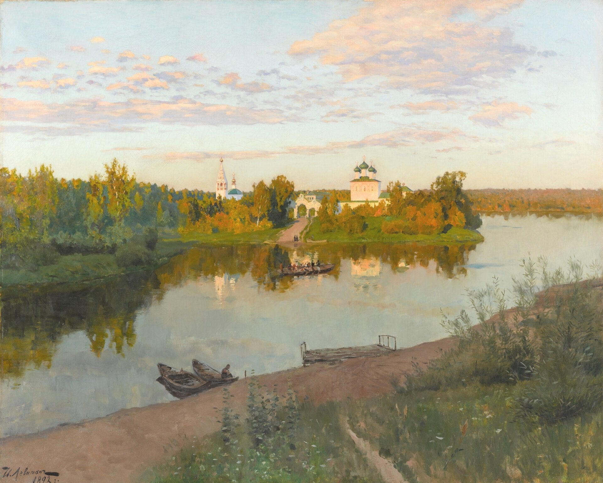 Evening Bells - Isaac Levitan