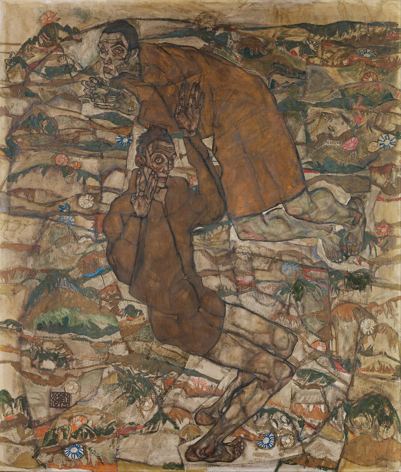 Levitation (Den blinde II) - Egon Schiele