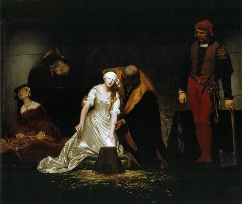 Utförandet av Lady Jane Grey - Paul Delaroche