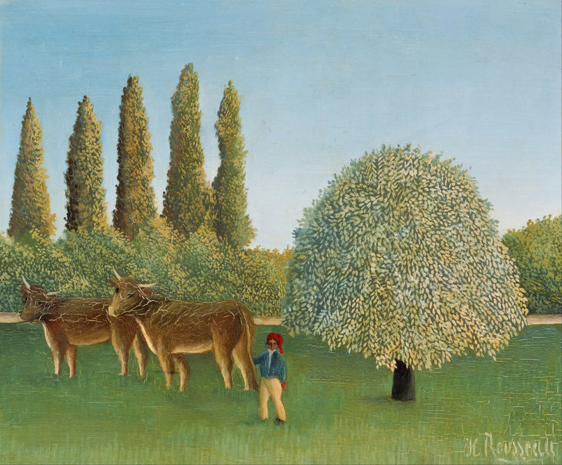 L'Herbage - Henri Rousseau