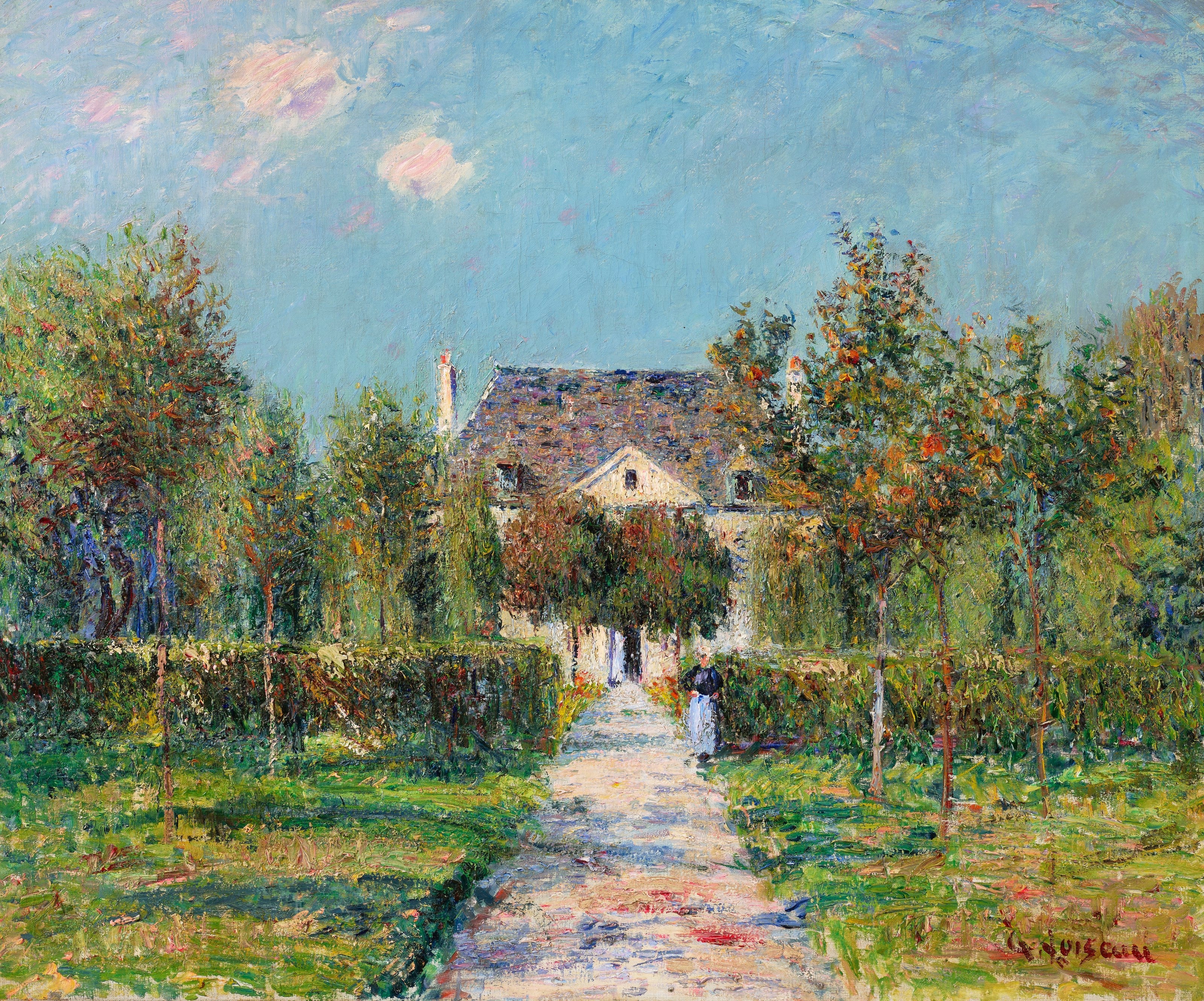 L’hôtel de Mademoiselle Ernestine Saint-Jouin - Gustave Loiseau - Alpha Reproduction