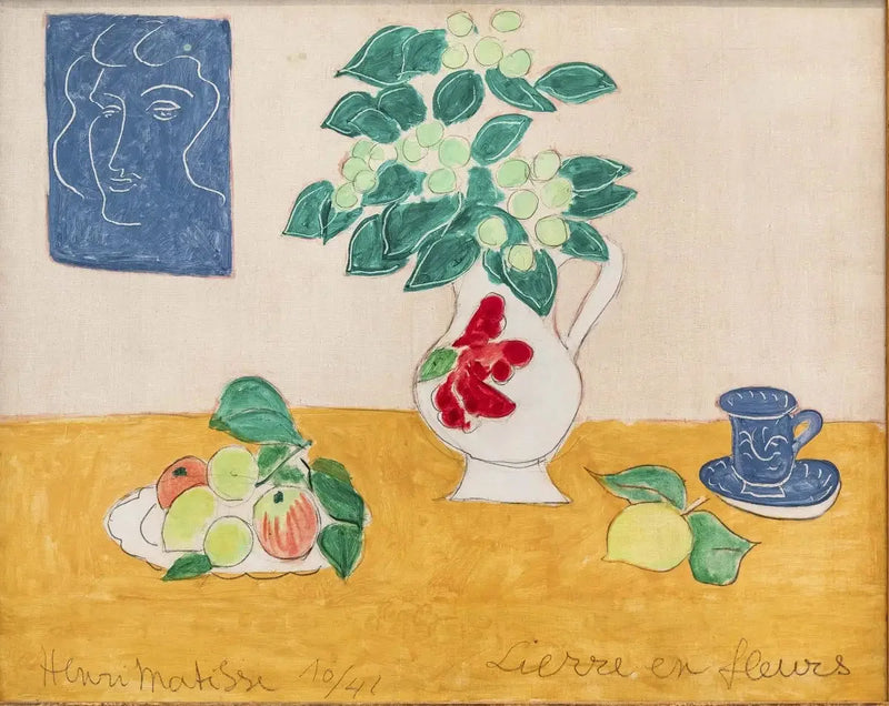 Blommande murgröna - Henri Matisse