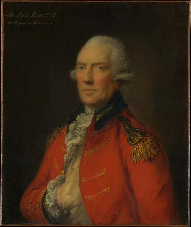 Överstelöjtnant Paul Pechell (1724-1800) - Thomas Gainsborough