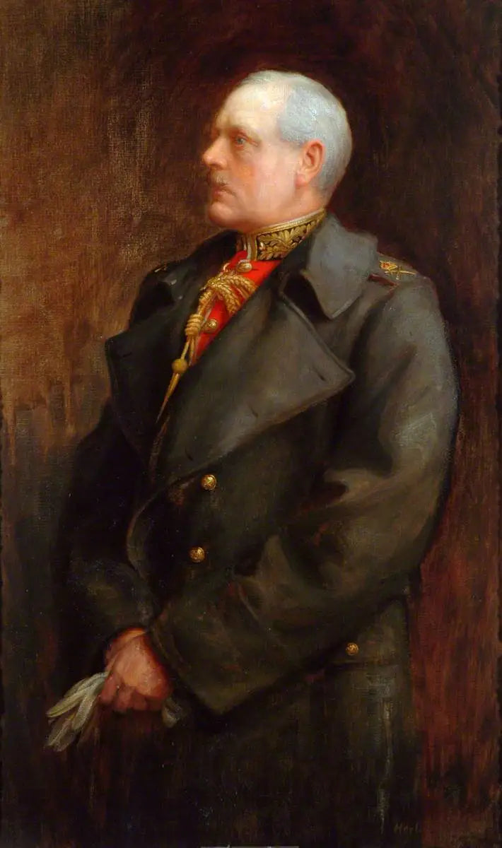 Generalmajor Sir William Edmund Franklyn, KCB, regementsöverste (1906–1914) - Herbert Draper