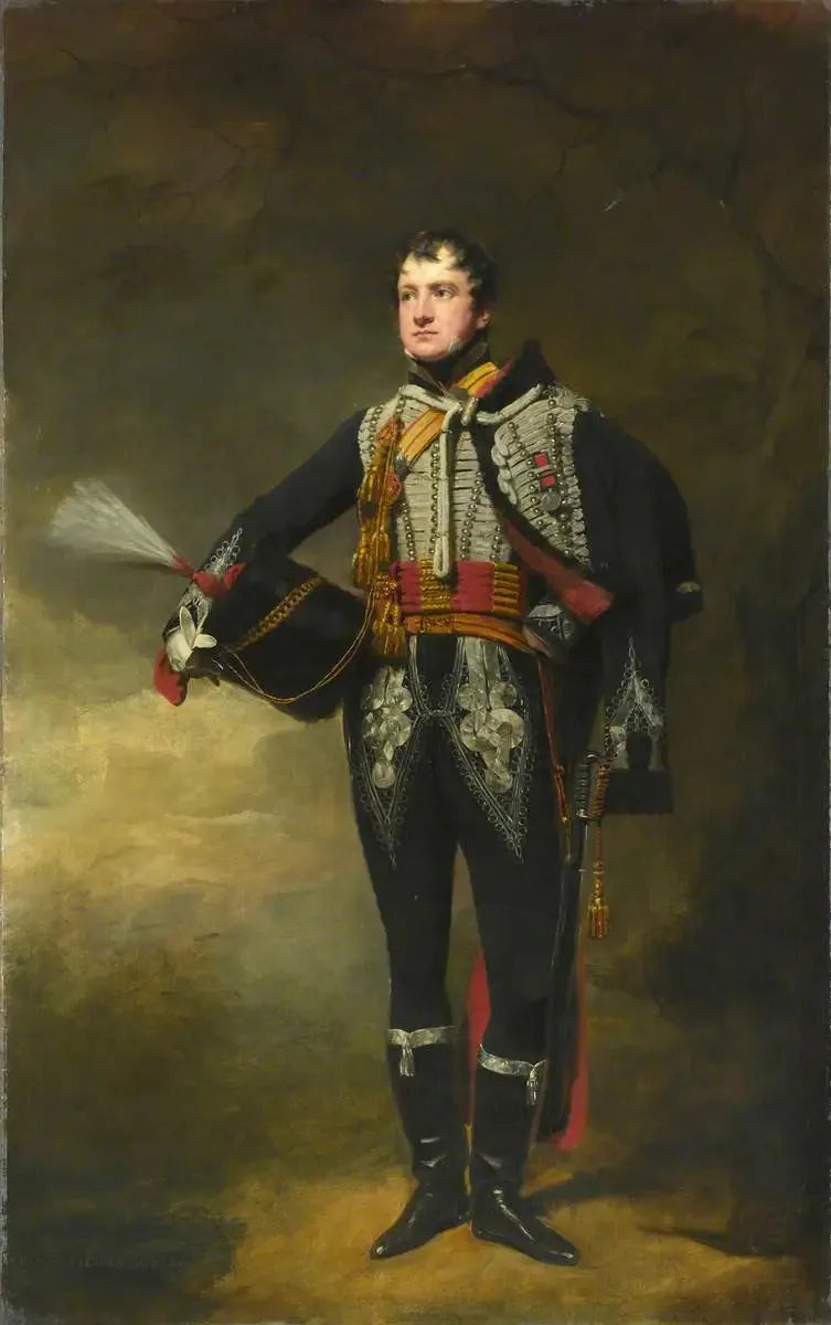 Löjtnant John James Douglas (senare kapten Sir John James Scott-Douglas, baronett) (1792–1836), 15:e lätta dragonregementet (hussarregementet), omkring 1819 - Henry Raeburn