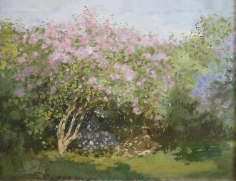 Lila i solen - Claude Monet