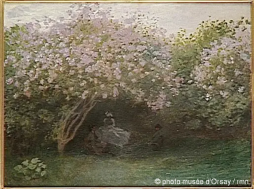 Lila, Grått väder - Claude Monet