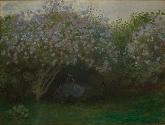 Syren, grått väder W203 - Claude Monet