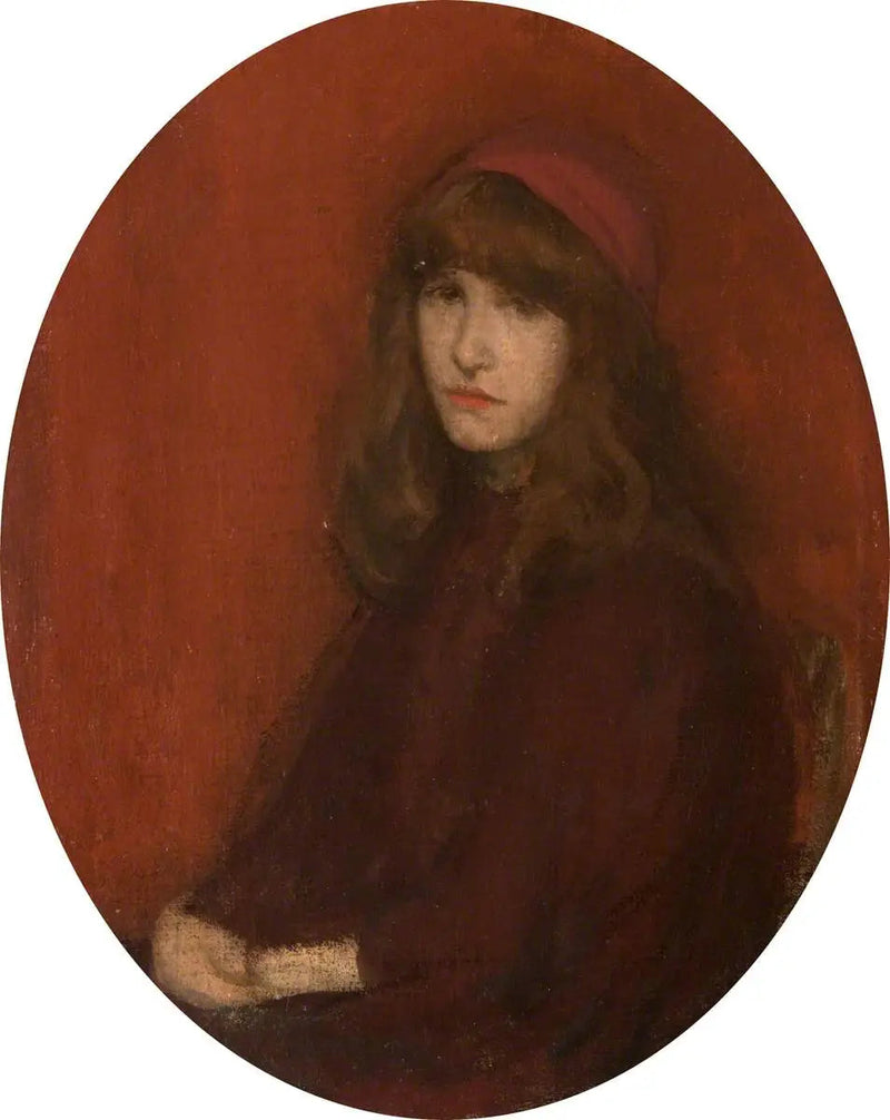 Lillie: En oval - James Abbott McNeill Whistler
