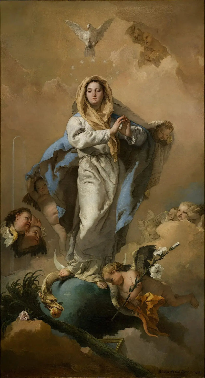 Den obefläckade avlingen - Giovanni Battista Tiepolo