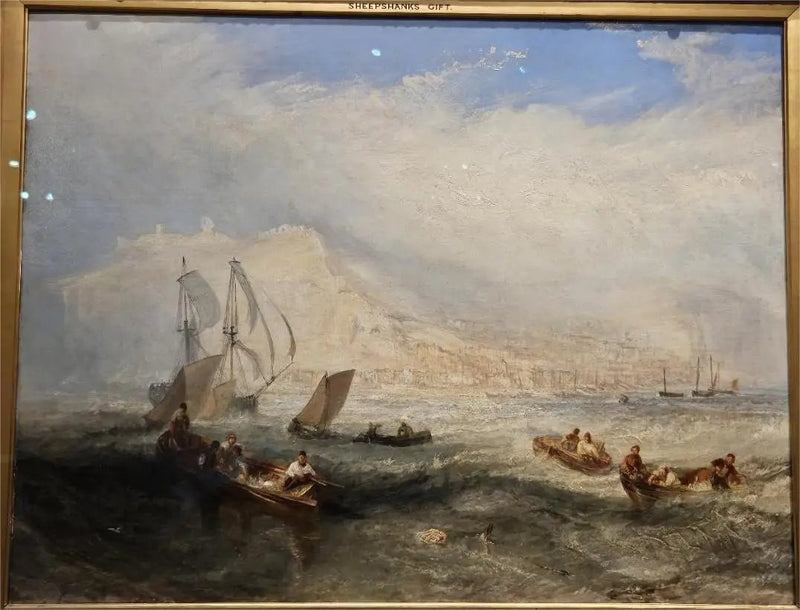 Linfiske, utanför Hastings - J. M. W. Turner