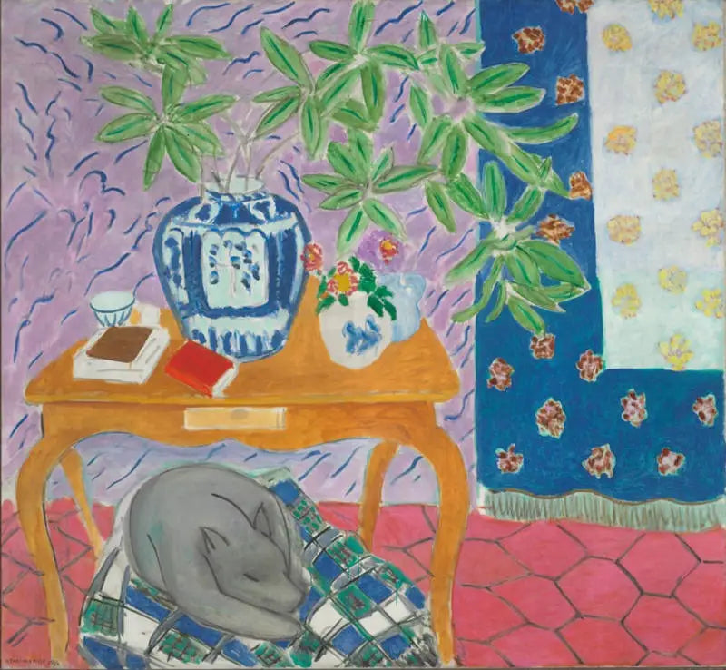 Inredningen med hund - Henri Matisse