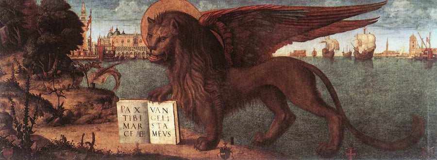 Lion de saint Marc - Vittore Carpaccio image 1 tableau peint à l’huile sur toile
