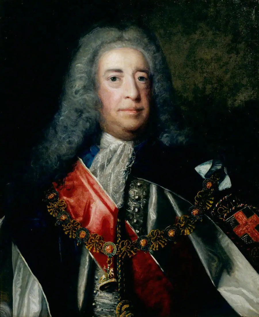 Lionel Cranfield Sackville, 1:e hertig av Dorset (1688–1765), hovman - Joshua Reynolds