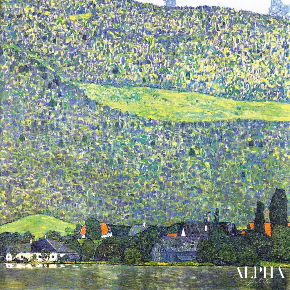 Litzlberg sur le lac Attersee 1915 - Gustav Klimt - Reproductions de tableaux et peintures haut de gamme