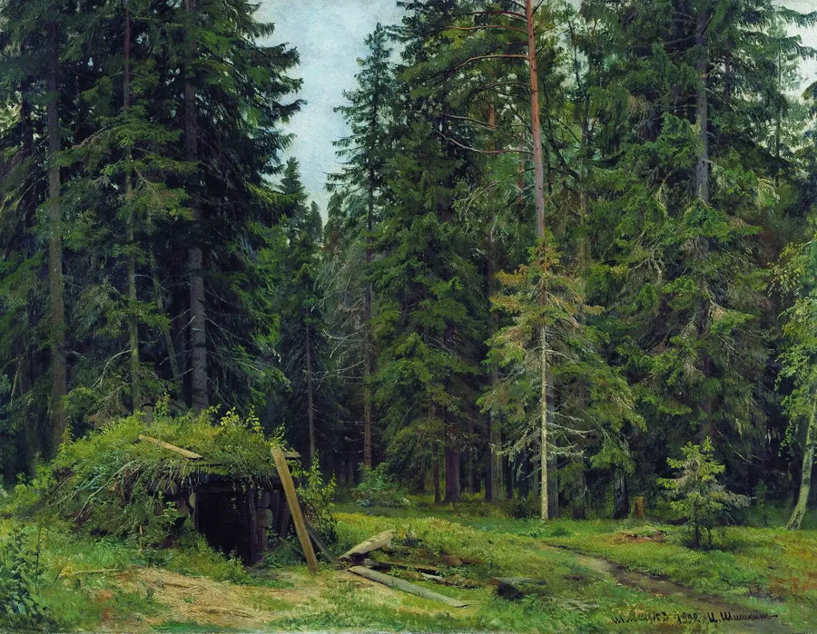 Skogshytte - Ivan Chichkine