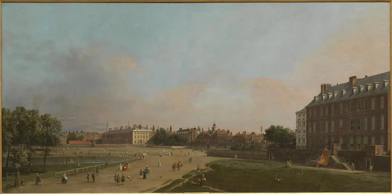 London: Old Horse Guards från St James's Park - Canaletto