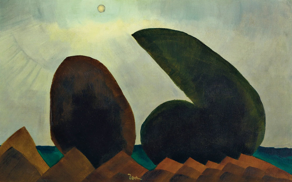Long Island - Arthur Dove image 1 copie peinte à la main à l’huile