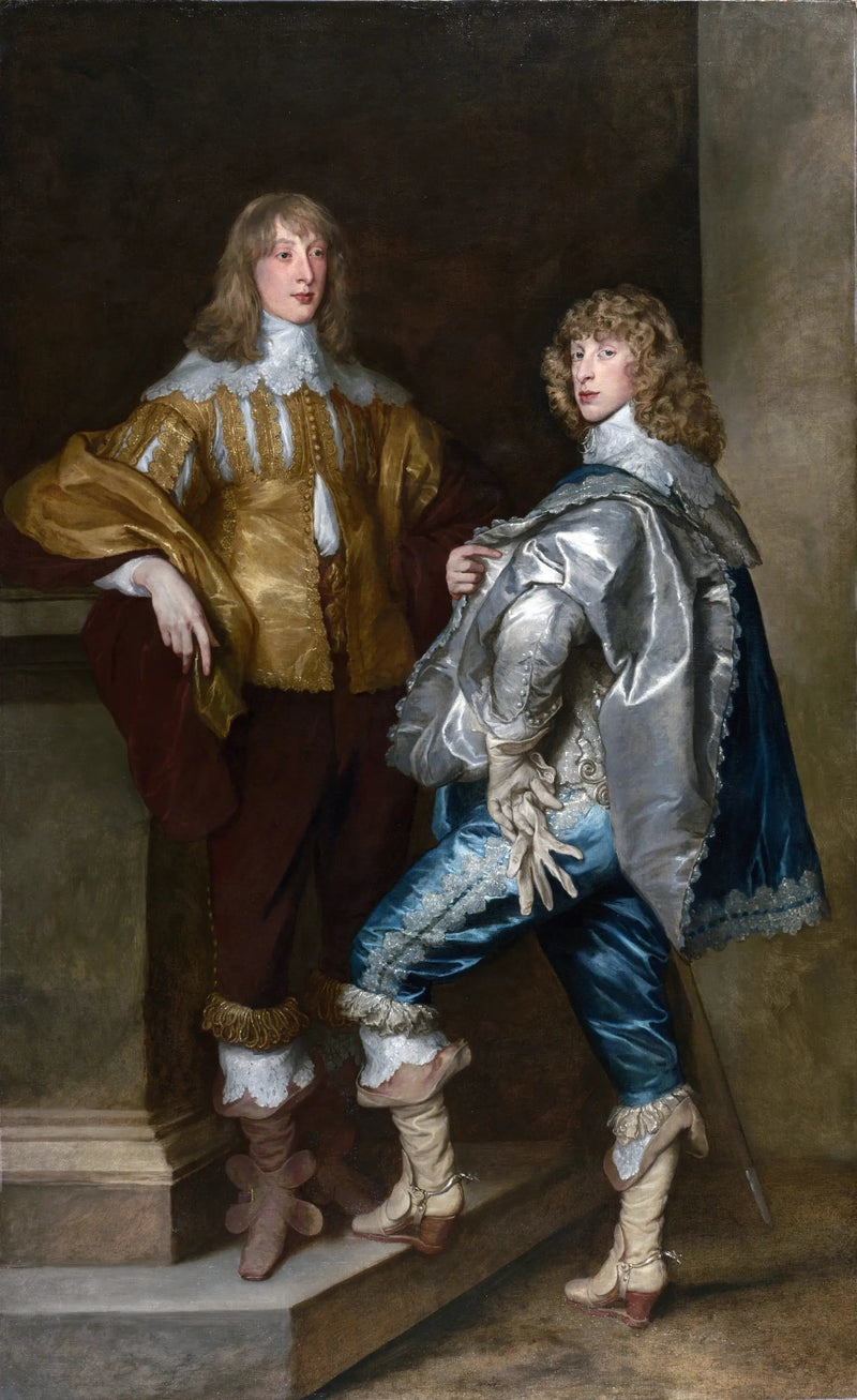 Lord John Stuart och hans bror, Lord Bernard Stuart - Antoine van Dyck