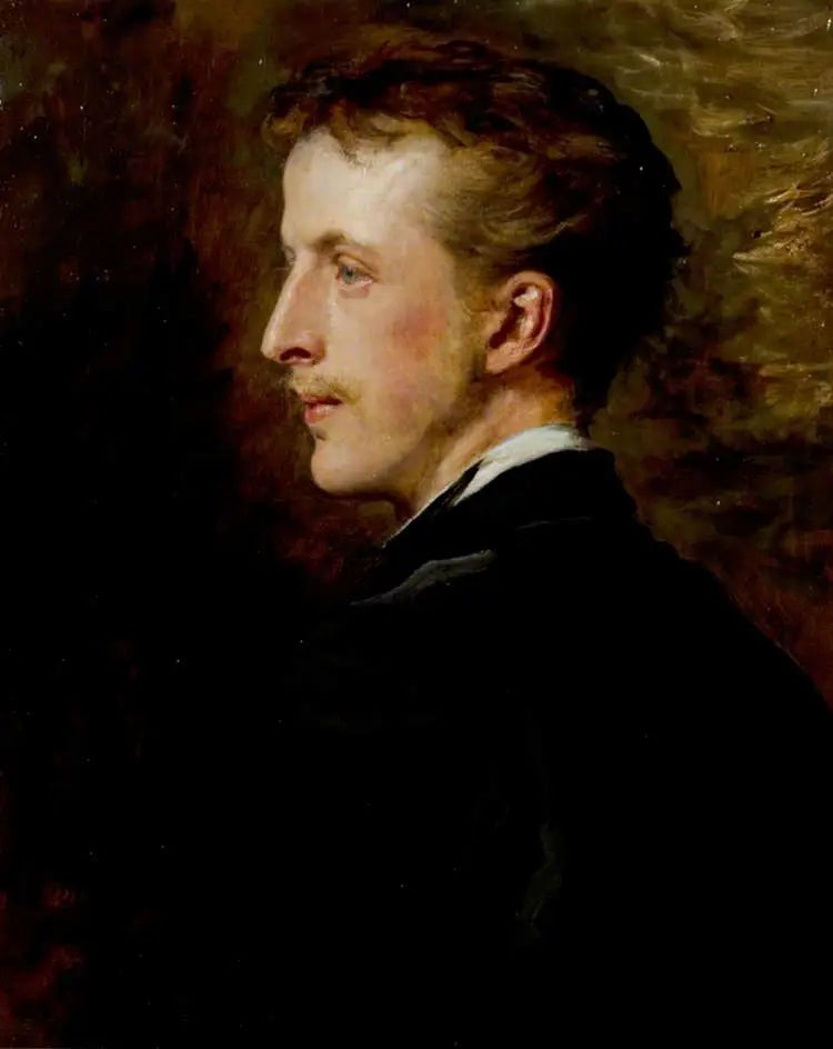 Lord Ronald Sutherland Gower (1845–1916), skulptör och författare - John Everett Millais