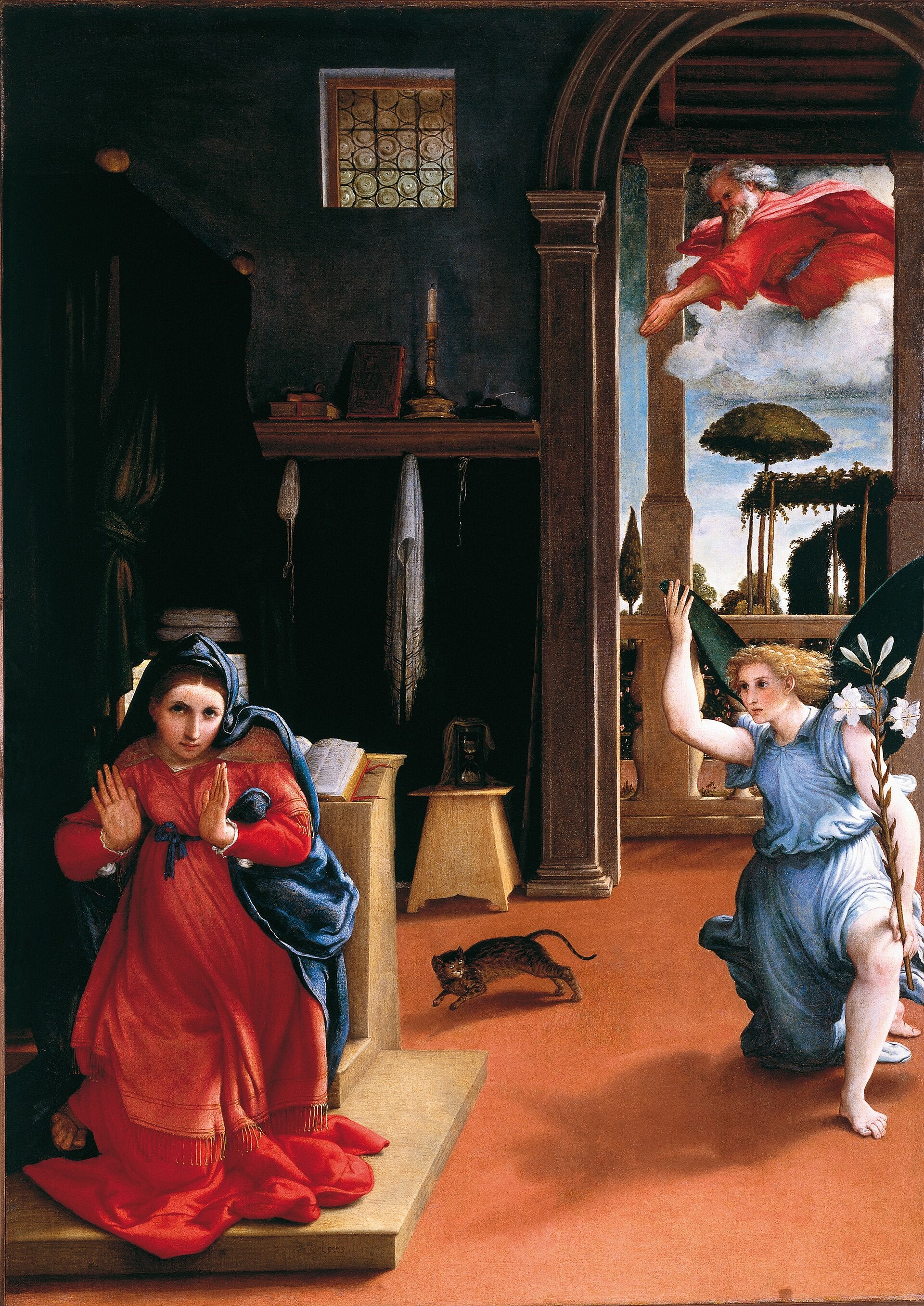 L’Annonciation de Recanati - Lorenzo Lotto