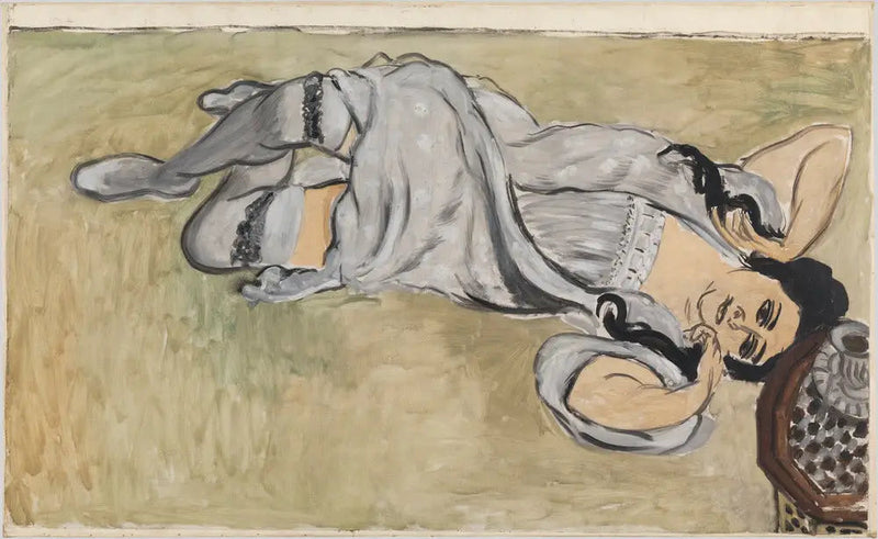 Lorette med kaffekoppen - Henri Matisse